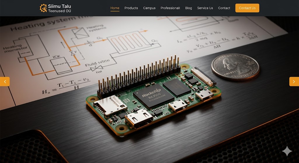 Radxa Zero 3W kontroller